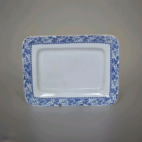 Antique burslem pottery - antique, blue