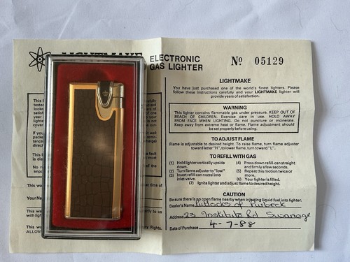 Vintage boxed lightmake - boxed, slim