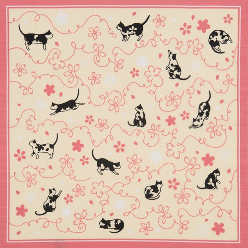 Pink lucky cat - lucky, cotton