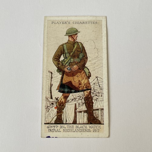 Player cigarette cards - player’s,