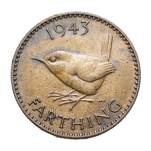 1943 farthing george - 1943, uk