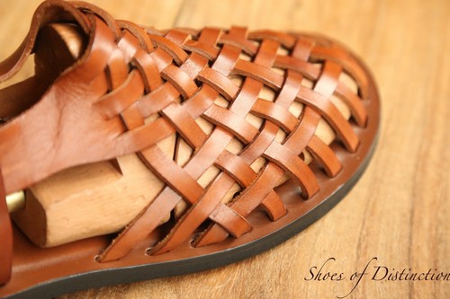 Russell bromley brown woven - brown,