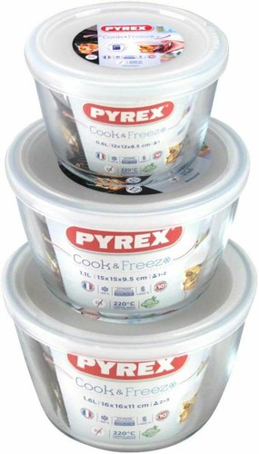 Pyrex dish container - pyrex,