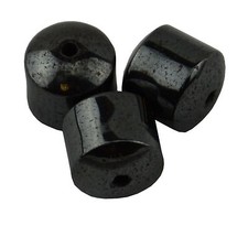 Pack of 25 Hematite 8mm Drum