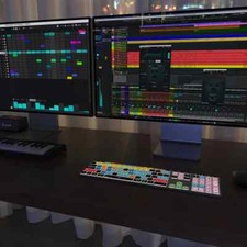 [DISCOUNTED] Cubase Shortcut Keyboard - Wireless & Backlit (Mac & PC) USA QWERTY