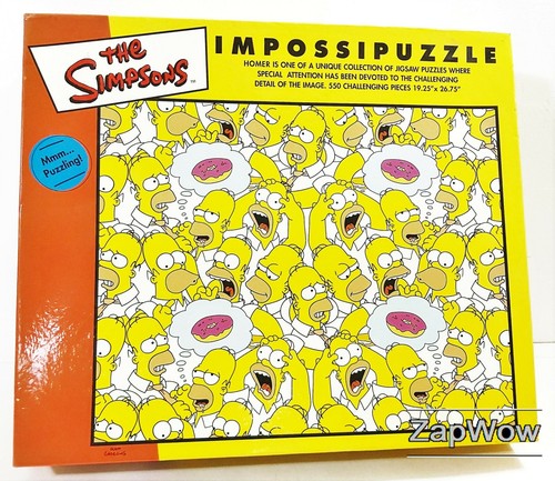 Homer impossipuzzle donuts - homer,