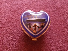 rare vintage titanic heart of