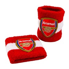 Arsenal FC Official Cotton Sweatbands / Wristbands Football AFC Gift