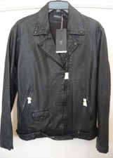 NWT Doma boyfriend moto leather jacket Retail $794.20