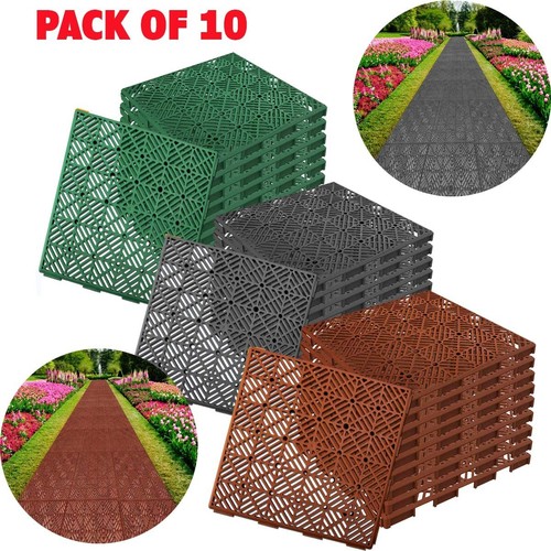 10pc interlocking plastic - 10pc,