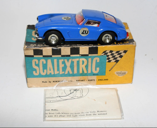 Scalextric vintage ferrari - scalextric,