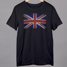 UNION JACK DISTRESSED FLAG UNISEX T-SHIRT TOP UK GB GREAT BRITAIN UNITED KINGDOM
