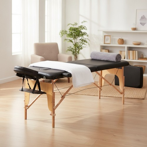 Portable folding massage - massage, bed