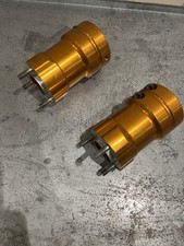 Go kart Pair of Long Bronze Rear Wheel Hubs 50 X 115mm