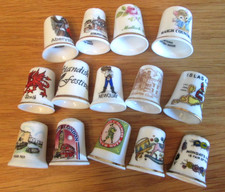 BONE CHINA THIMBLES COLLECTORS