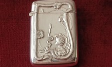 Sterling Silver Vesta Case