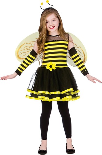 Girls bumblebee fancy - bumblebee, dress