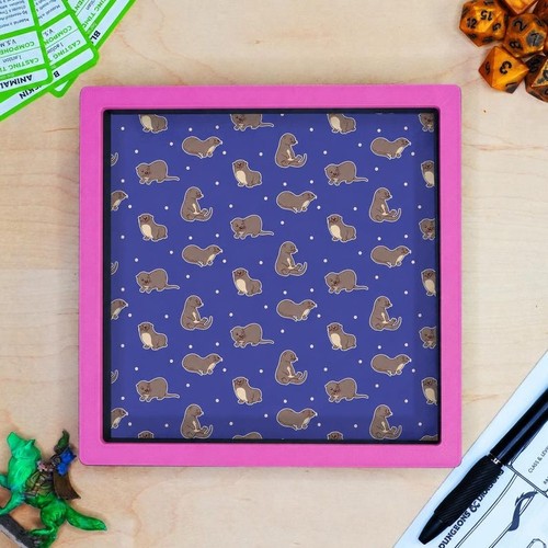 Otter dice tray funny - otter, d&d