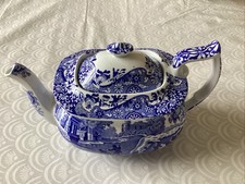 Spode Blue Italian Teapot