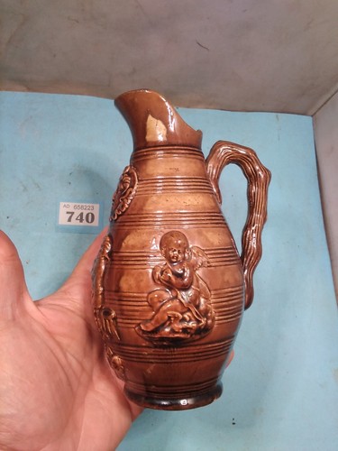 Antique bargeware jug - bargeware,