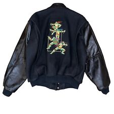Vintage Teenage Mutant Ninja Turtles Jacket Size L TMNT 1990 Film Cast Crew Gift