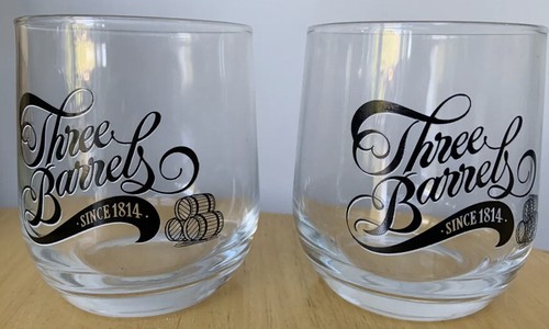 Three barrels tumbler - three,