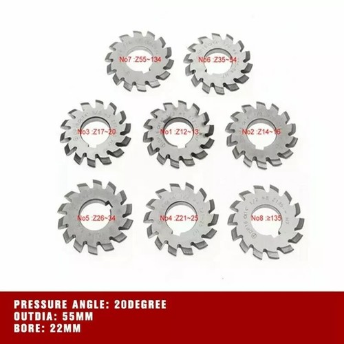8pcs set pa20 - 8pcs/set, #1-8