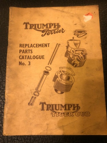 Triumph t15 terrier t20 - &,