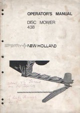 New Holland Disc Mower 438