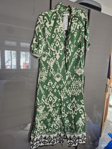 Zara green printed - zara, tribal