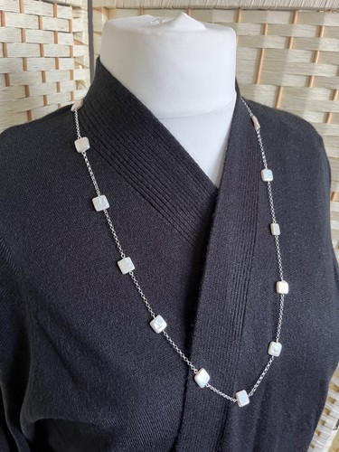 Long solid sterling - long, silver