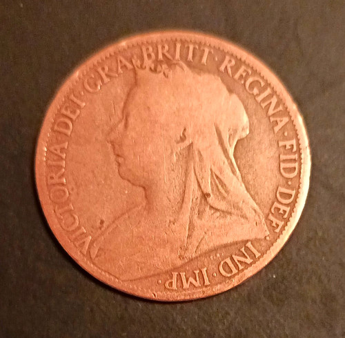 Queen victoria 1897 one penny - queen,