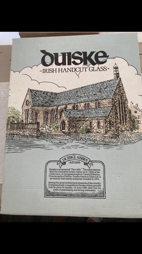Set dúiske irish handcut - set, of