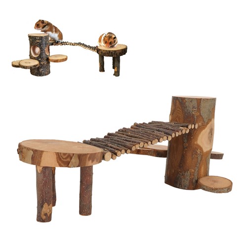 Wooden hamster platform - platform, toy