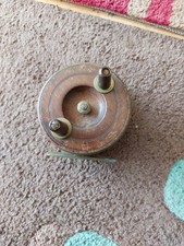 Vintage Wooden Fishing Reel