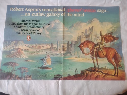 Thieves world vintage poster - ,