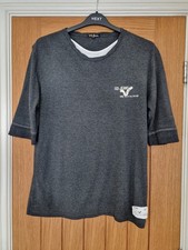 Mens Voi Jeans Grey Casual Top L