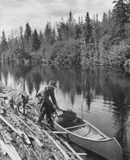 Hopeful gold prospector loads
