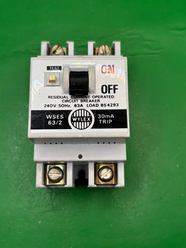 Wylex wses 63a 30ma - 63a, rcd