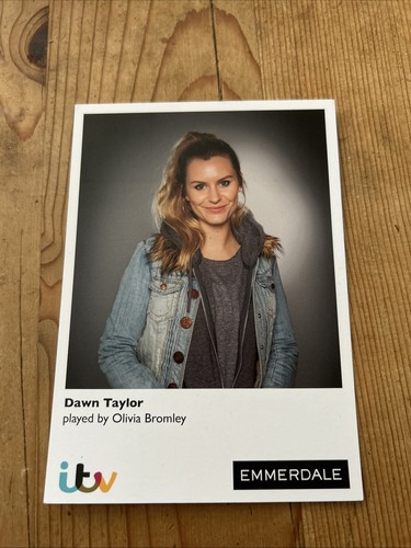 Itv emmerdale cast card - emmerdale,
