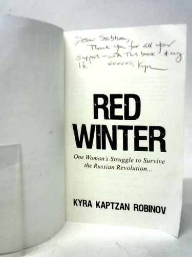 Red winter one - red, woman's