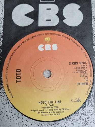 Toto africa hold the - line, 7"