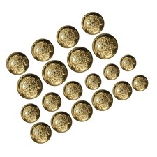 50 Pcs Brass Metal Blazer