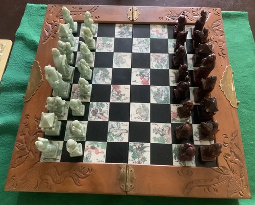 Vintage oriental chinese chess - oriental,