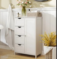 Bathroom Wood Cabinet Storage