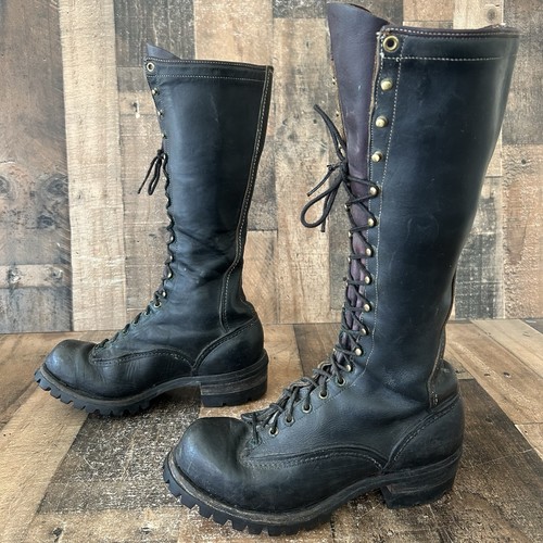 Wesco vintage tall lace - lace, up
