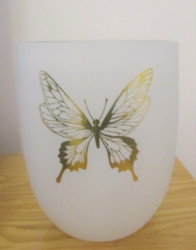 Hestia glass vase white with - white,