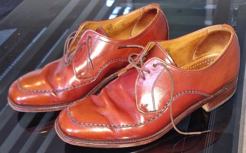 Loake brown leather lace-up
