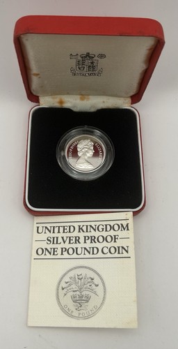 1984 royal mint one pound - royal,