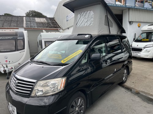 Toyota alphard campervan